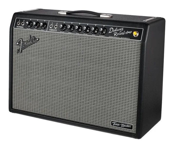Fender Tone Master Deluxe Reverb fotografato frontalmente