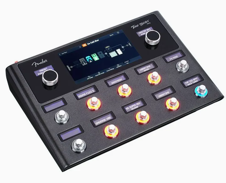 Fender Tone Master Pro, logo e finiture del pannello frontale