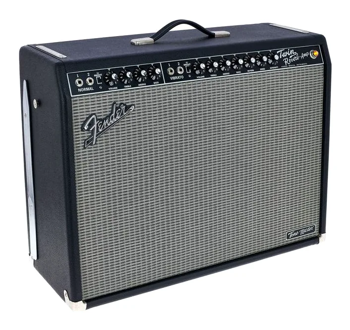 Fender Tone Master Twin Reverb, logo e finiture del pannello frontale