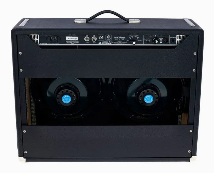 Fender Tone Master Twin Reverb, vista laterale del cabinet