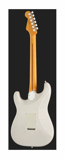 Fender Ultra Luxe 50s Strat MN WBL, curve del body viste dall'alto