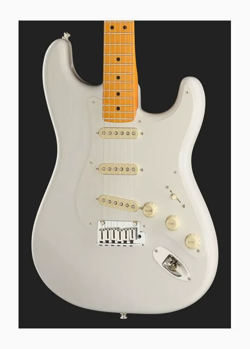 Fender Ultra Luxe 50s Strat MN WBL, profilo laterale del corpo