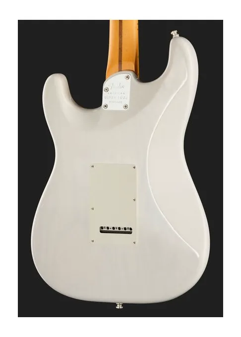 Fender Ultra Luxe 50s Strat MN WBL, pickup e manopole dei controlli