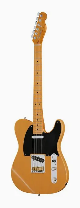Fender Ultra Luxe 50s Tele MN BTB visto di fronte
