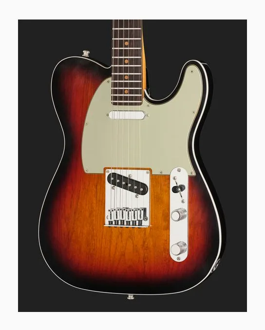 Fender Ultra Luxe 60s Custom Tele 3TS, capotasto e prime posizioni della tastiera