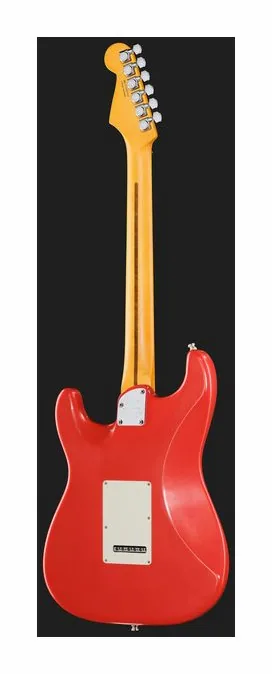Fender Ultra Luxe 60s Strat HSS FRD, capotasto e prime posizioni della tastiera
