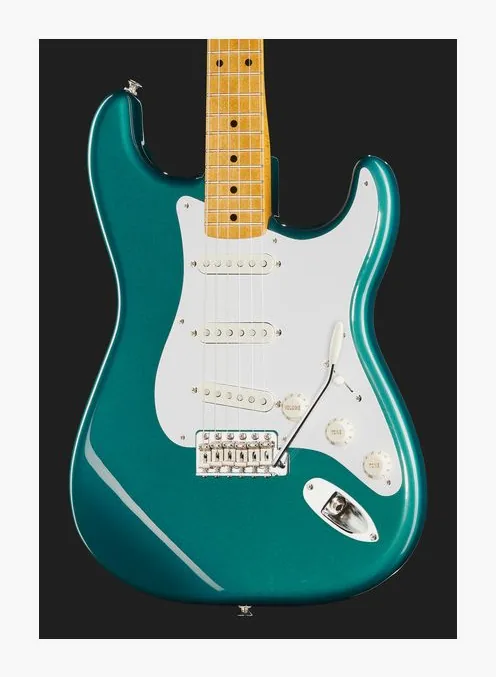 Fender Vintera II 50s Strat MN OCT, paletta con meccaniche e logo