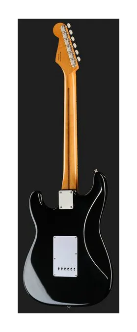 Fender Vintera II 50s Strat MN BK, curve del body viste dall'alto