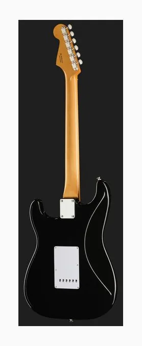Fender Vintera III E 60s Strat BLK, curve del body viste dall'alto