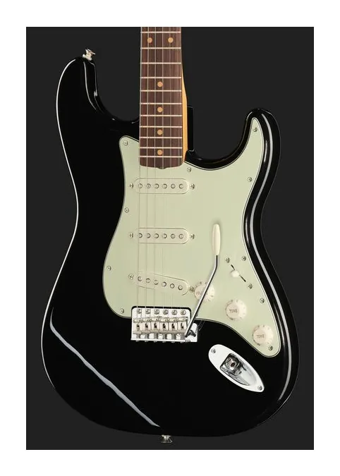 Fender Vintera III E 60s Strat BLK, pickup e manopole dei controlli