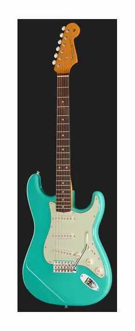 Fender Vintera III E 60s Strat SFG, pickup e manopole dei controlli