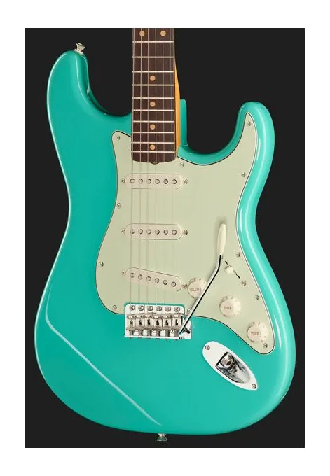 Fender Vintera III E 60s Strat SFG, manico e tastiera visti di lato