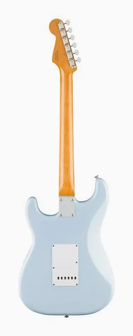 Fender Vintera III E 60s Strat SNB, paletta con meccaniche e logo