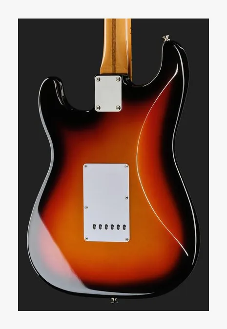 Fender Vintera III L 50s Strat 3CSB, curve del body viste dall'alto