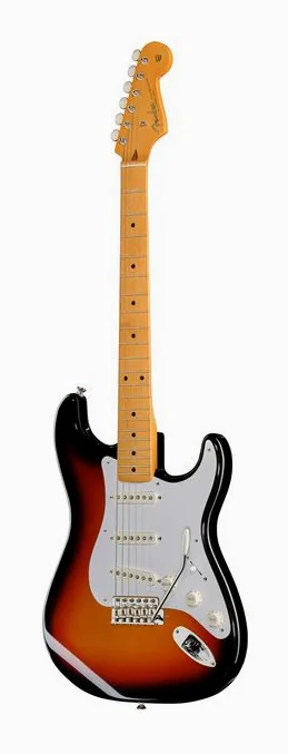 Fender Vintera III L 50s Strat 3CSB fotografato frontalmente