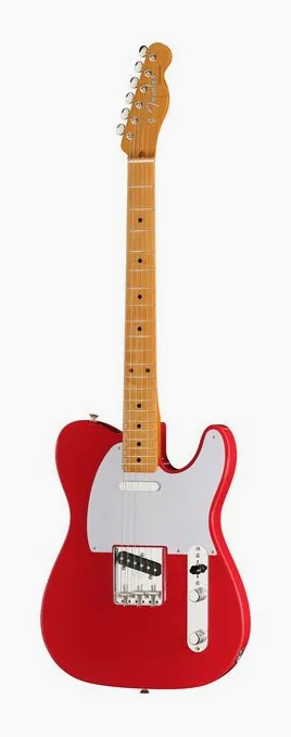 Fender Vintera III L 50s Tele DKR in primo piano frontale