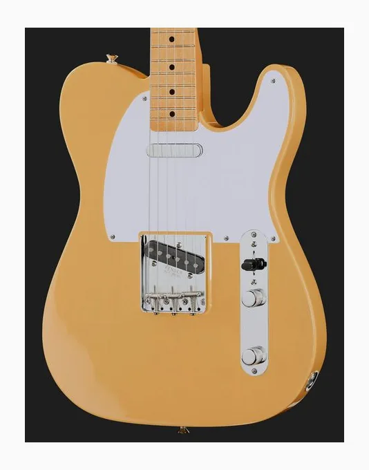 Fender Vintera III L 50s Tele BTB, capotasto e prime posizioni della tastiera