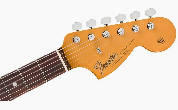 Fender Vintera III L 60s Strat OCT, pickup e manopole dei controlli