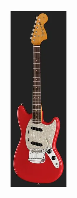 Fender Vintera III M 60s Mustang DKR, corpo e verniciatura in primo piano