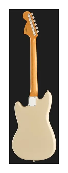 Fender Vintera III M 60s Mustang OWT, capotasto e prime posizioni della tastiera