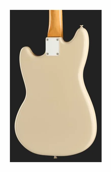 Fender Vintera III M 60s Mustang OWT, corpo e verniciatura in primo piano