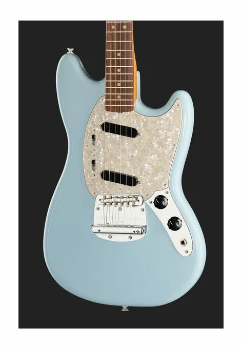 Fender Vintera III M 60s Mustang SNB, capotasto e prime posizioni della tastiera