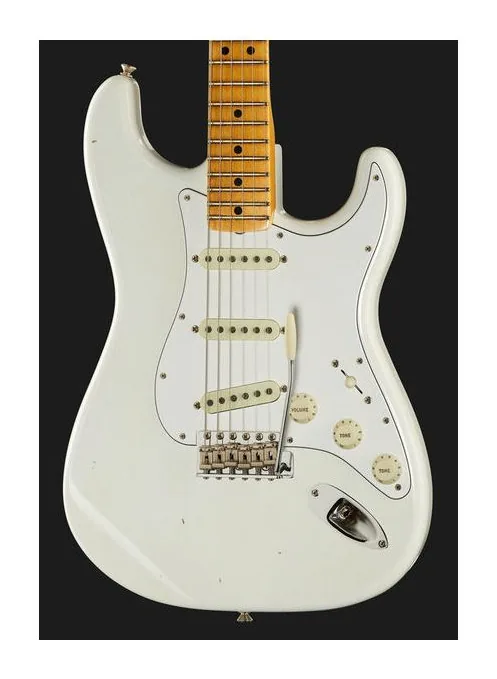 Fender Voodoo Child Strat Relic OW, corpo e verniciatura in primo piano
