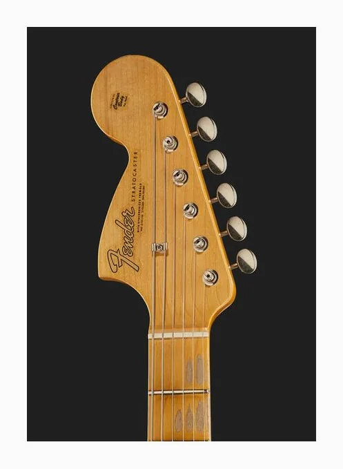 Fender Voodoo Child Strat Relic OW, pickup e manopole dei controlli