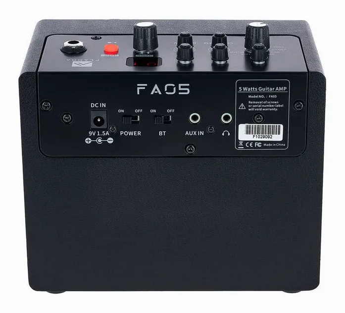 Flamma FA05 Electric Guitar Combo, angolo del cabinet