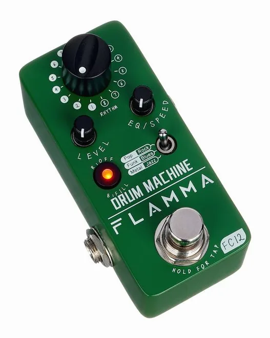 Flamma FC12 Drum Machine, connettori sul retro dell'unita