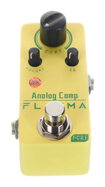 Flamma FC21 Optical Compressor, manopole viste dall'alto