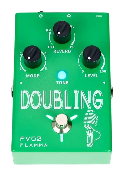 Flamma FV02 Vocal & Guitar FX, connettori sul retro dell'unita