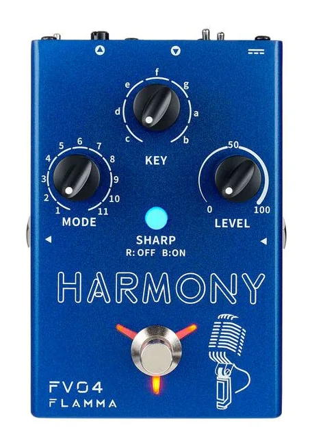 Flamma FV04 Harmony, ingressi e uscite laterali