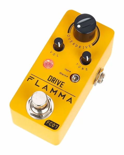 Flamma FC07 Overdrive, manopole viste dall'alto