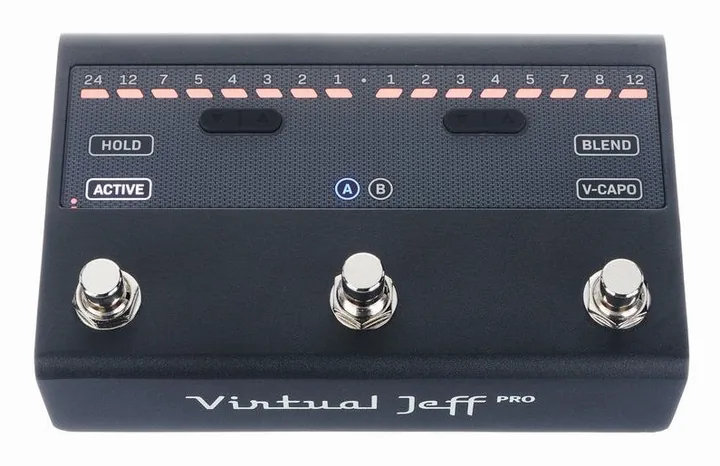 FOMOfx Virtual Jeff Pro, grafica del pannello superiore