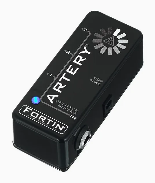 Fortin Artery Splitter Buffer, led e interruttore a pedale