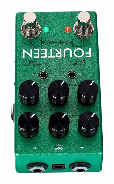 Fortin Fourteen Overdrive, manopole viste dall'alto