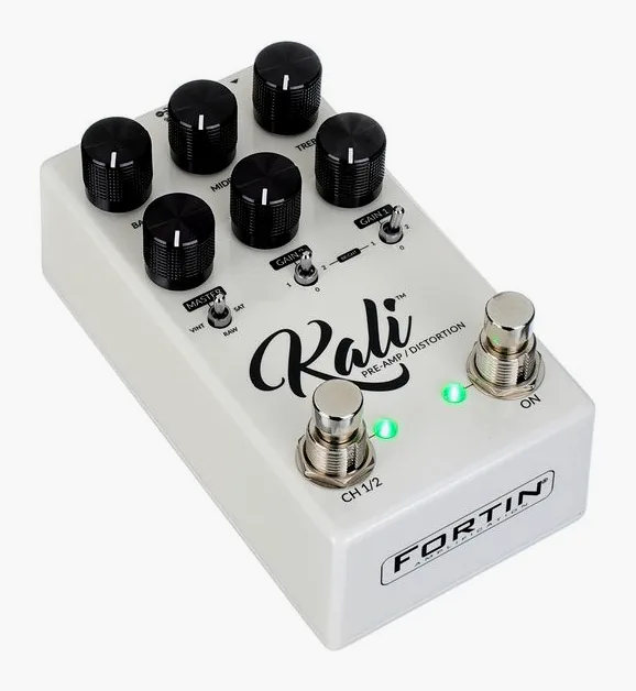 Fortin Kali Pedal Distortion, led e interruttore a pedale