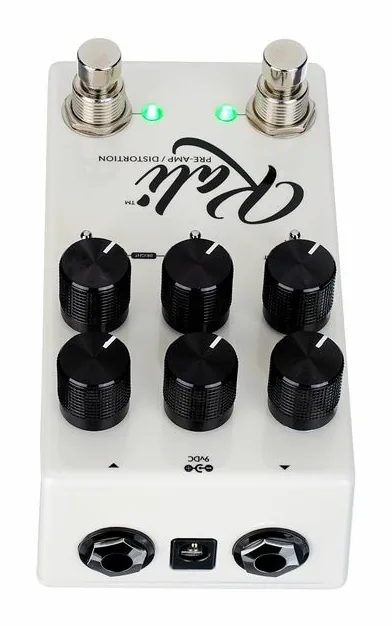 Fortin Kali Pedal Distortion, footswitch in primo piano