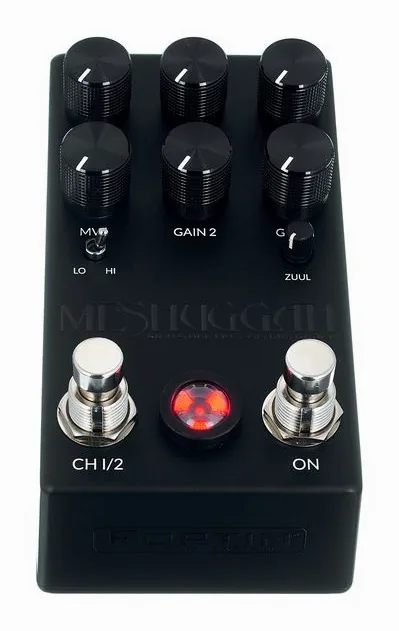 Fortin Meshuggah PreAmp/Distortion, ingressi e uscite laterali