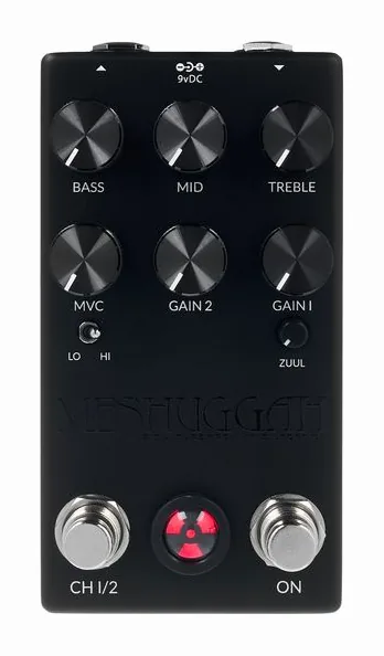 Fortin Meshuggah PreAmp/Distortion, grafica del pannello superiore