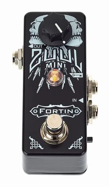 Fortin Mini Zuul Noise Gate, grafica del pannello superiore