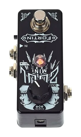 Fortin Mini Zuul Noise Gate, grafica del pannello superiore