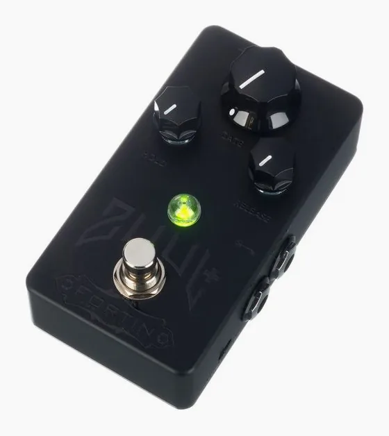 Fortin Zuul Plus Blackout Noise Gate, manopole viste dall'alto
