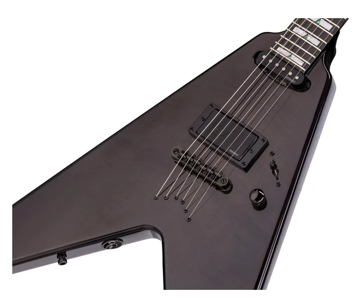 Framus Artist Line Breaker WH 1 NB, curve del body viste dall'alto