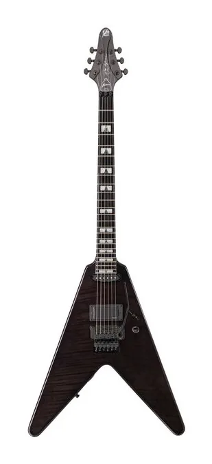 Framus Artist Line Breaker WH 1 FR NB inquadrato di fronte su sfondo neutro