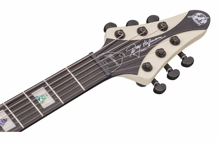 Framus Artist Line Shark WH 1 TP CW, selettore pickup e jack di uscita