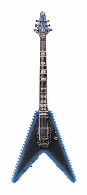Framus Artist Line Shark WH 1 FR DN inquadrato di fronte su sfondo neutro