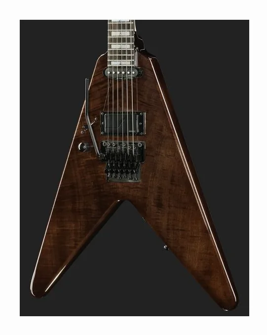 Framus Artist Line Shark WH 1 FR LH B, manico e tastiera visti di lato