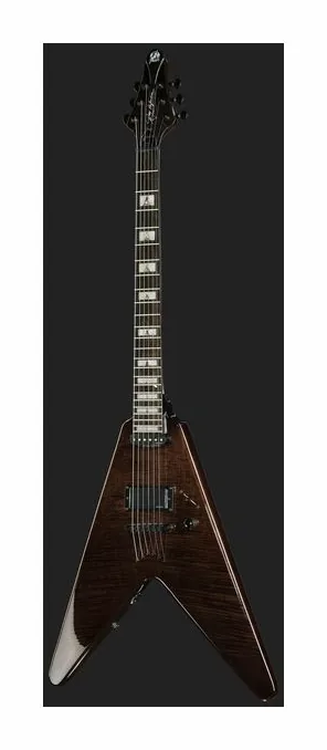 Framus Artist Line Shark WH 1 TP NB, curve del body viste dall'alto
